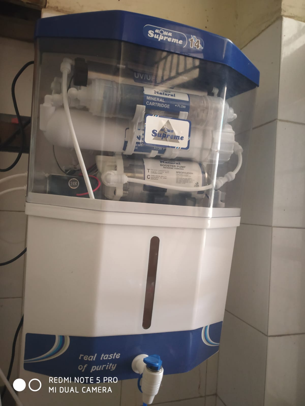Aqua Supreme 14 water purifier