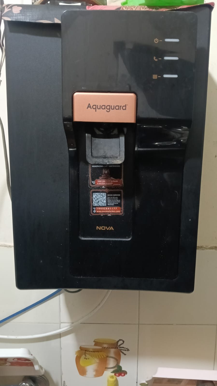Installation 1 — RO water purifier fitted by Om Water Solutions in Jalandhar