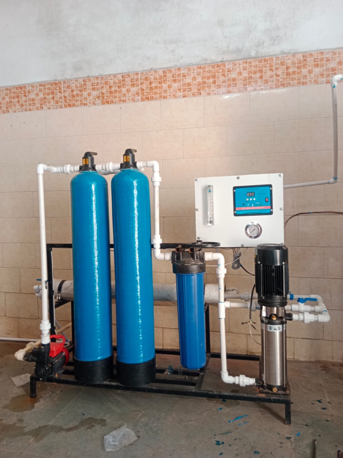Installation 5 — RO water purifier fitted by Om Water Solutions in Jalandhar
