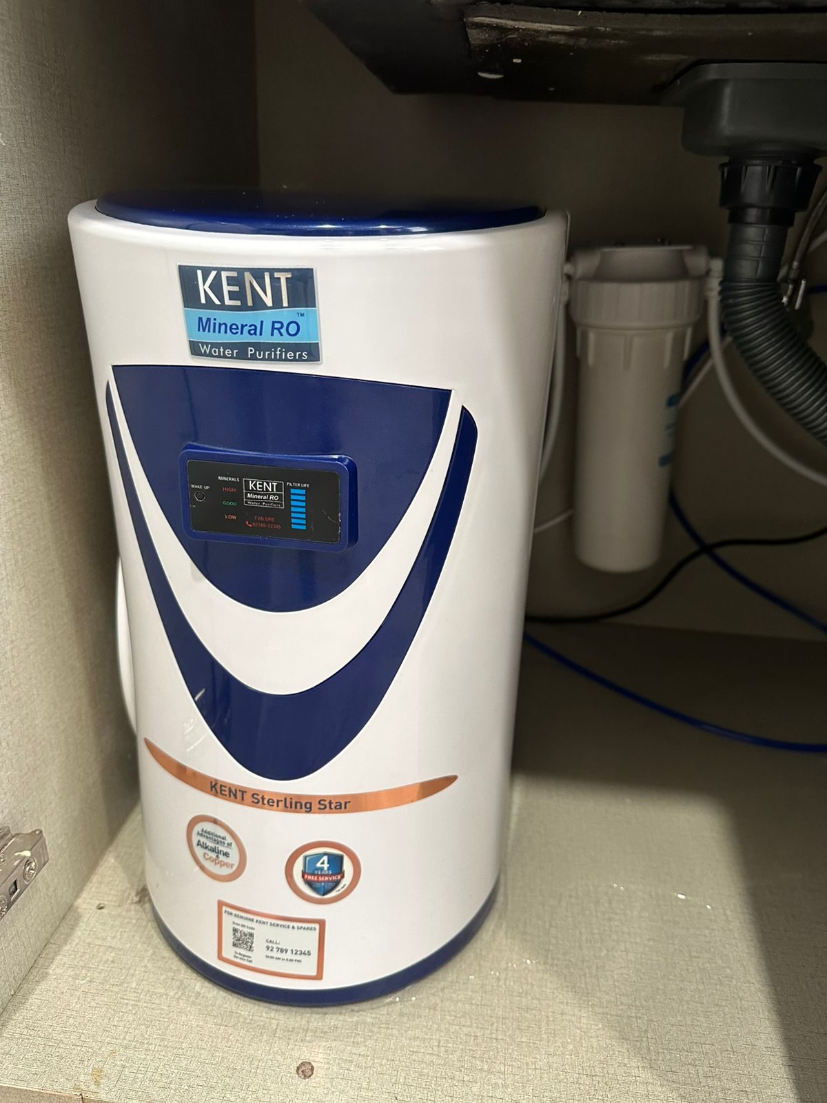 Installation 6 — RO water purifier fitted by Om Water Solutions in Jalandhar