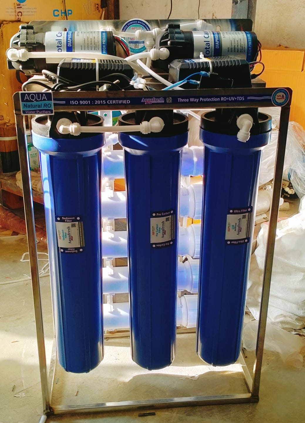 Installation 11 — RO water purifier fitted by Om Water Solutions in Jalandhar