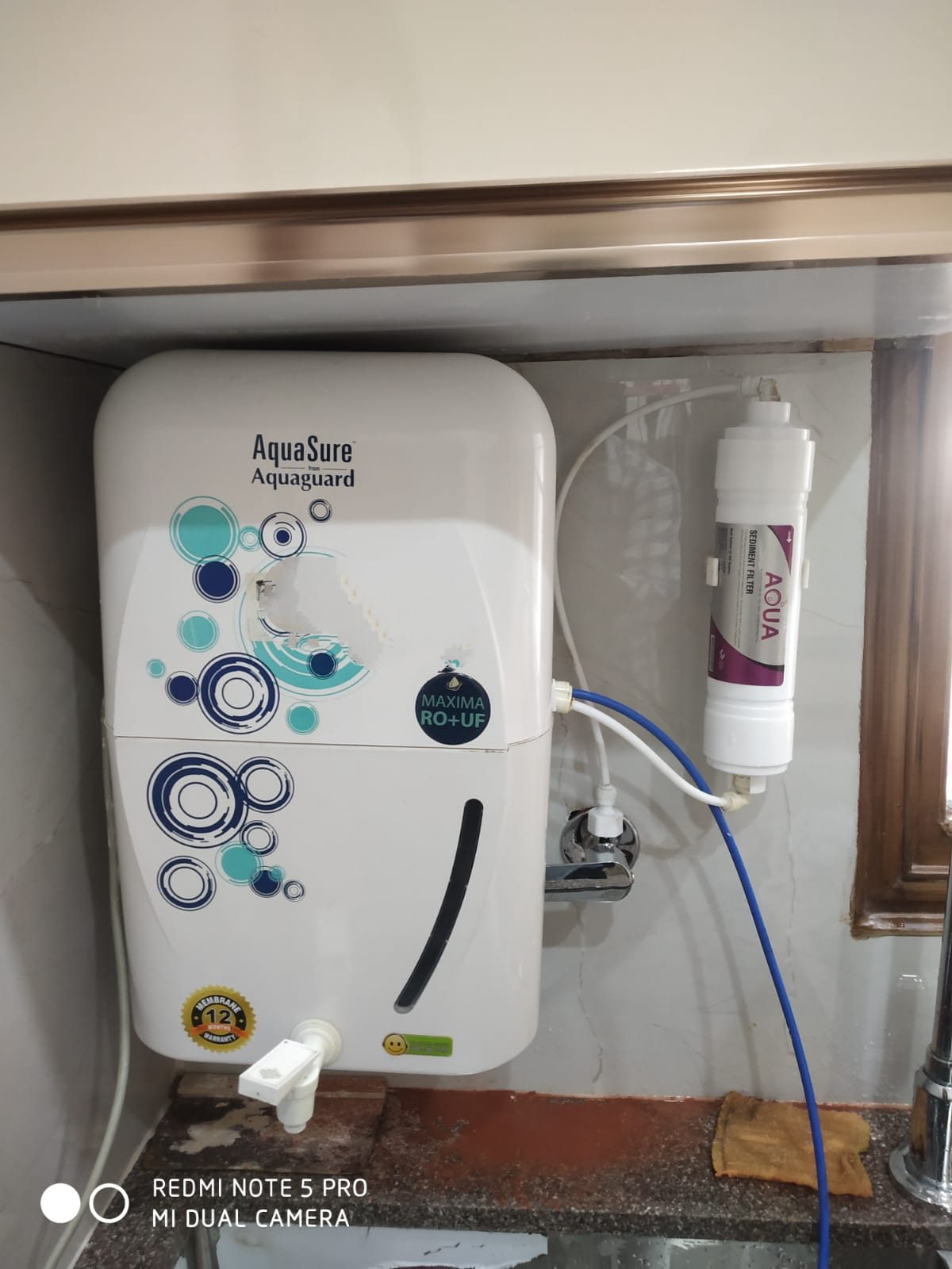 Installation 18 — RO water purifier fitted by Om Water Solutions in Jalandhar