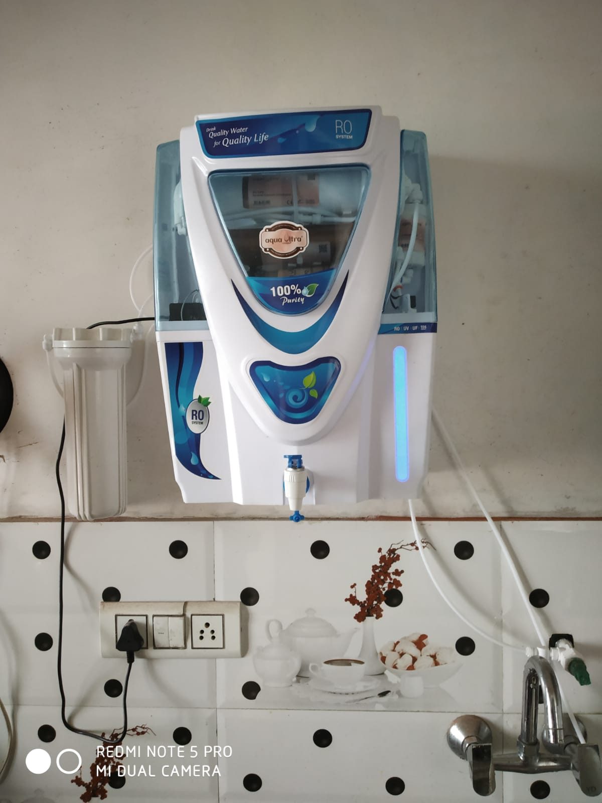 Installation 22 — RO water purifier fitted by Om Water Solutions in Jalandhar